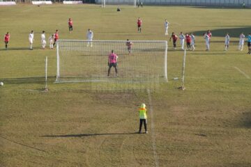 Julei a deschis scorul pentru Somuz, din penalty. Foto: Codrin Anton