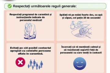 Reguli de prevenire și combatere a infecției cu coronavirus