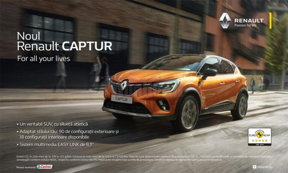 Noul Renault Captur