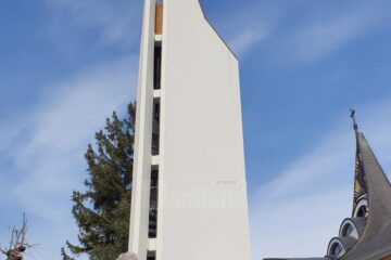Lucrările de realizare a Turnului Unirii sunt finanțate parțial de Primăria Suceava