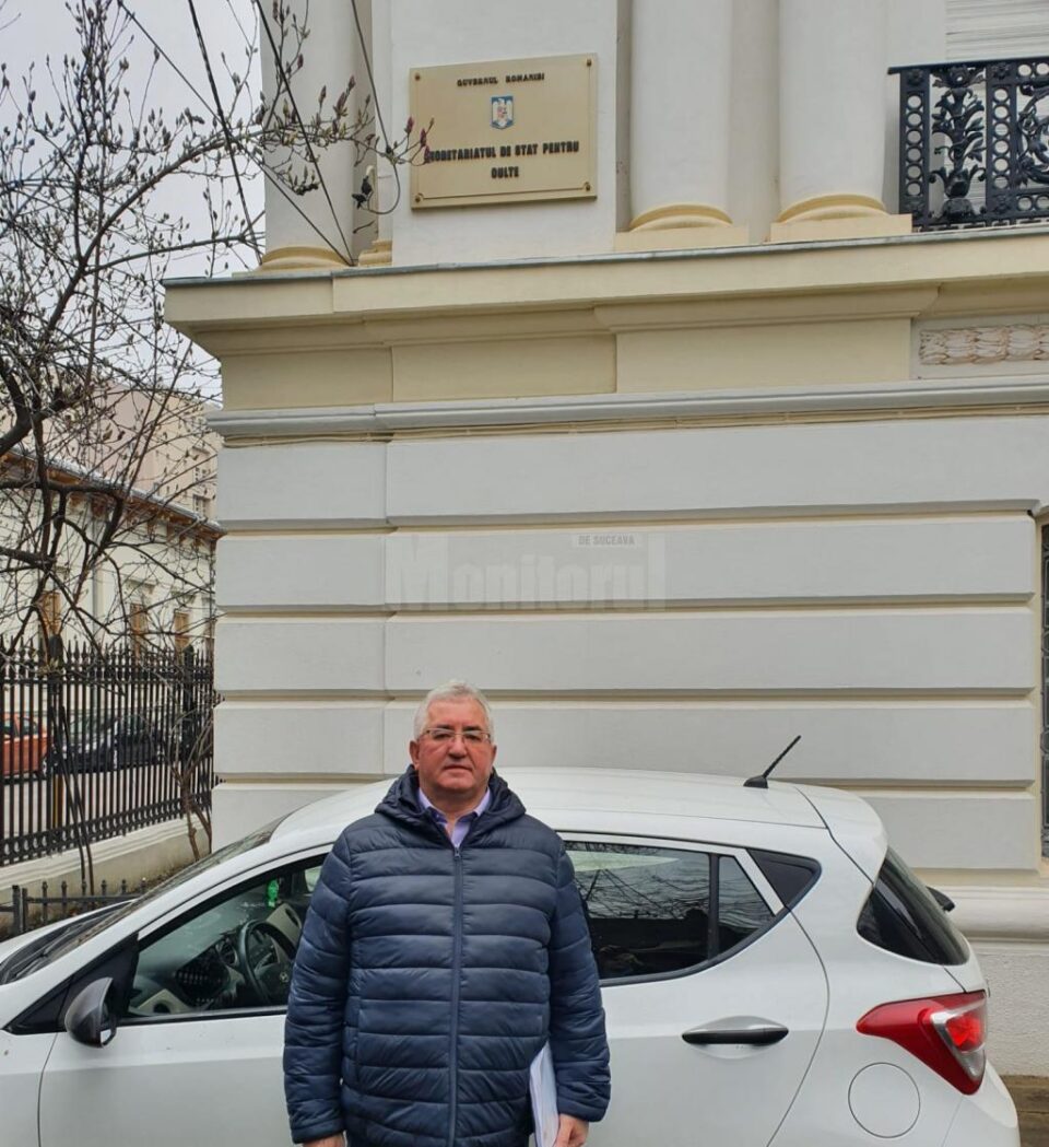 Primarul Ion Lungu la Secretariatul de Stat pentru Culte
