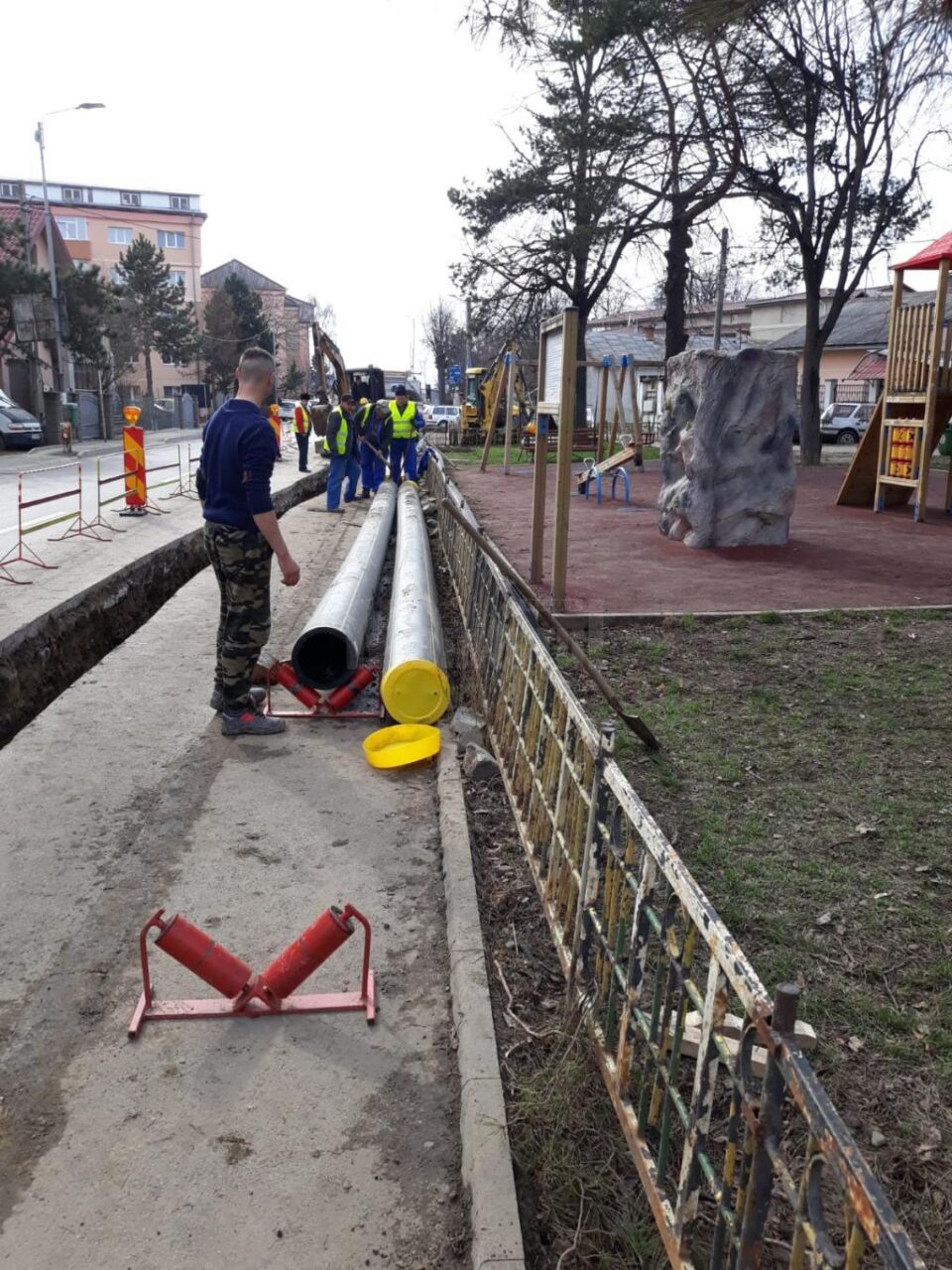 Lucrările de extindere a rețelei de gaz metan în Burdujeni Sat au fost reluate în forță
