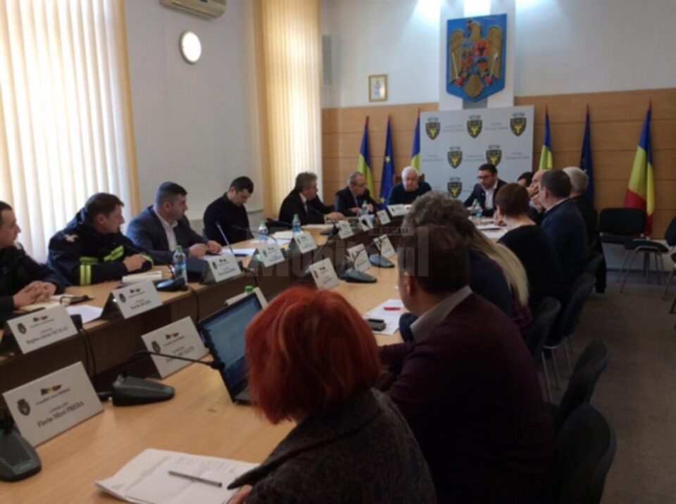 Sedința Comitetului pentru Situații de Urgență Rădăuți