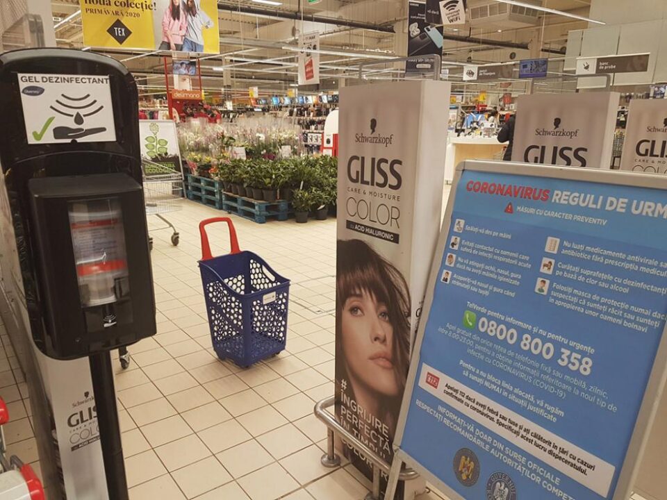 Măsuri de prevenție împotriva răspândirii coronavirusului, implementate de Shopping City Suceava