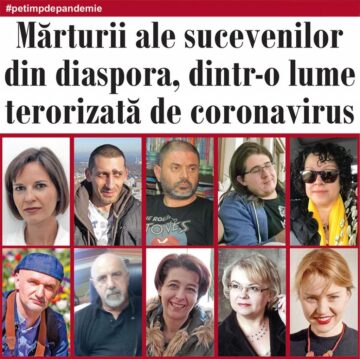 Mărturii ale sucevenilor din diaspora, dintr-o lume terorizată de coronavirus