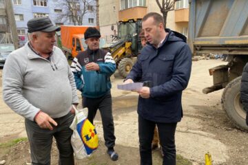 Două parcări de reședință cu aproape 200 de locuri sunt în curs de amenajare în cel mai mare cartier al Sucevei