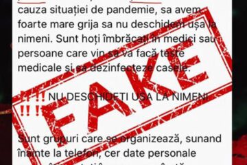 Un fake-news promovat intens și la Suceava