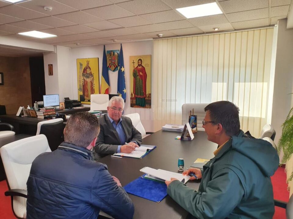 Semnarea contractului de proiectare și execuție pentru un nou pod, peste paraul Cetății 2