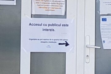 Accesul în Primăria Bosanci, interzis
