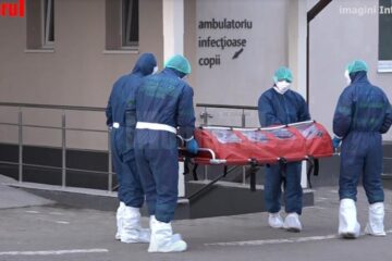 Bărbatul a fost transportat la Spitalul de Boli Infecțioase Iași
