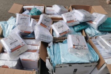 Prima tranșă din materialele sponsorizate de omul de afaceri Gigi Becali au ajuns deja la Spitalul Municipal Rădăuți