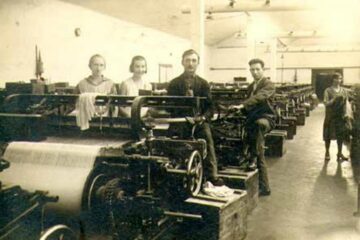Colectivul harnic al țesătoriei