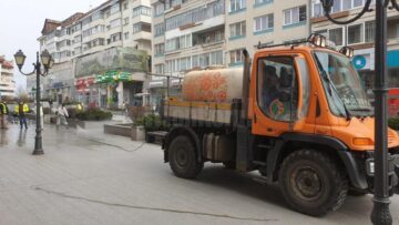 Coronavirus - Ample acțiuni de dezinfecție în locurile publice din Suceava