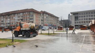 Coronavirus - Ample acțiuni de dezinfecție în locurile publice din Suceava