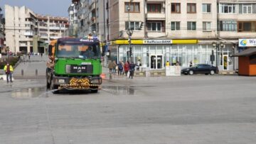 Coronavirus - Ample acțiuni de dezinfecție în locurile publice din Suceava