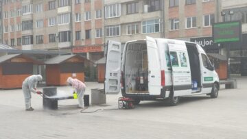 Coronavirus - Ample acțiuni de dezinfecție în locurile publice din Suceava
