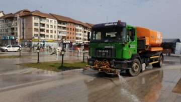 Coronavirus - Ample acțiuni de dezinfecție în locurile publice din Suceava