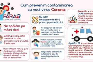 Toate eforturile Fundației FARA sunt focalizate spre prevenția contaminării și asigurarea nevoilor copiilor și tinerilor, într-o manieră care nu stârnește panică