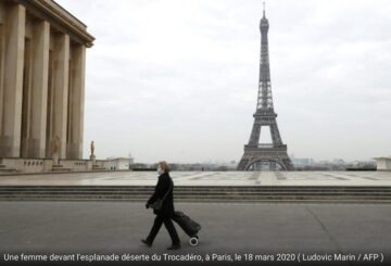 Franța se numără printre țările europene cele mai afectate de COVID-19. Foto. AFP