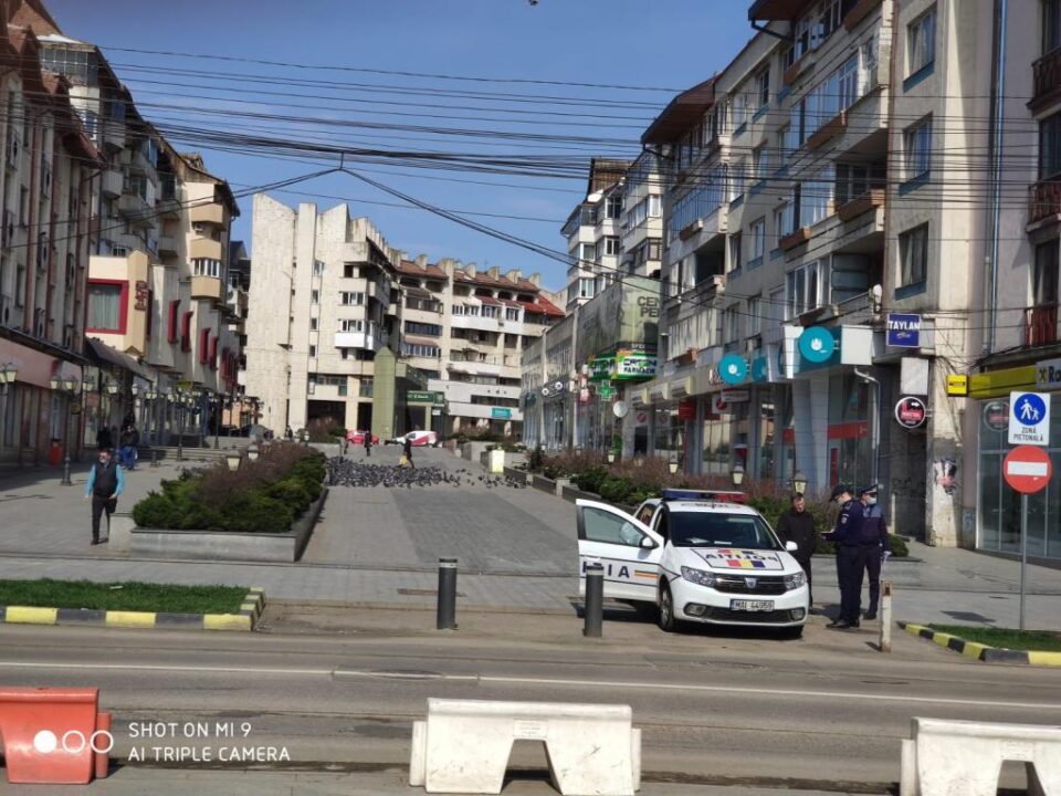 Centrul Sucevei, miercuri, la ora 13.00