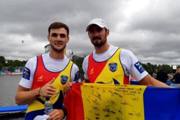 Ciprian Tudosă și Marius Cozmiuc sunt doi dintre canotorii suceveni care și-au asigurat calificarea pentru JO de la Tokyo