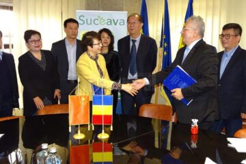 Conducerea orașului înfrățit din China, care a fost la Suceava, va trimite o donație de echipamente medicale