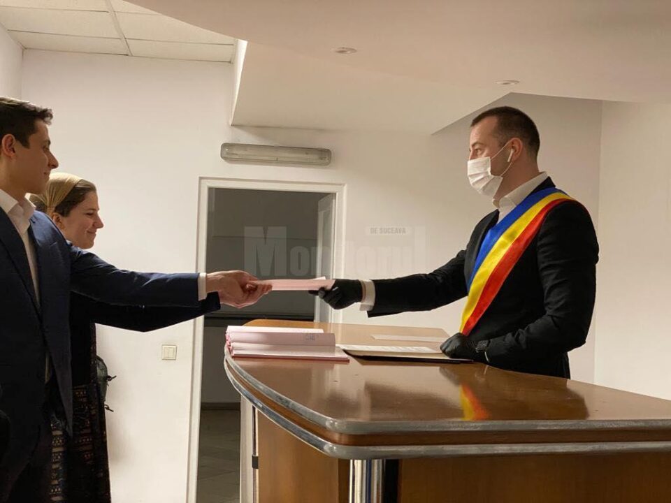 Casatorii pe vreme de pandemie, la Primăria Suceava 4