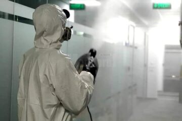 Dezinfecție totală a tuturor unităților publice, scărilor de bloc, străzilor, parcurilor de joacă pentru copii, magazinelor, la Ostra