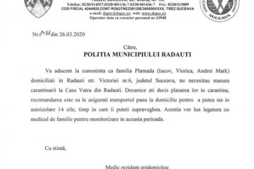 Omul de afaceri Iacov Plămadă trimis la autoizolare de DSP dintr-un centru de carantină din Rădăuți unde fusese dus forțat cu toată familia