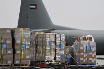 45 de tone de echipamente medicale din Coreea de Sud au ajuns în România sâmbătă dimineață. Sursa foto romania.europalibera.org