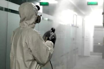 Dezinfecție totală a tuturor unităților publice, scărilor de bloc, străzilor, parcurilor de joacă pentru copii, magazinelor, la Ostra