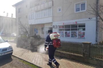 Primăria Todirești va dezinfecta spațiile publice din comună