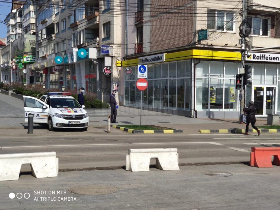 Lămuriri date de Poliție cu privire la restricțiile de deplasare