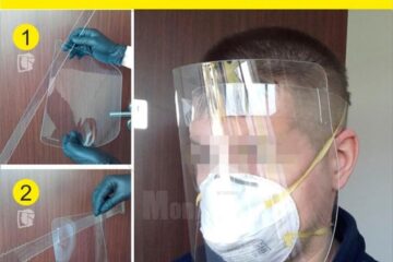 Viziere de protecție împotriva virusului