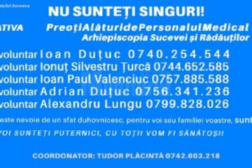 Preoți voluntari consiliază telefonic personalul medical