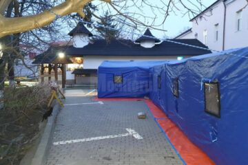 Avalanșă de oameni cu suspiciune de coronavirus, la triajul COVID al Spitalului Suceava