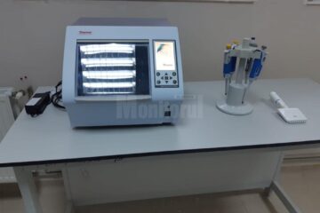 Laboratorul pentru analiza SARS-CoV-2 din spital