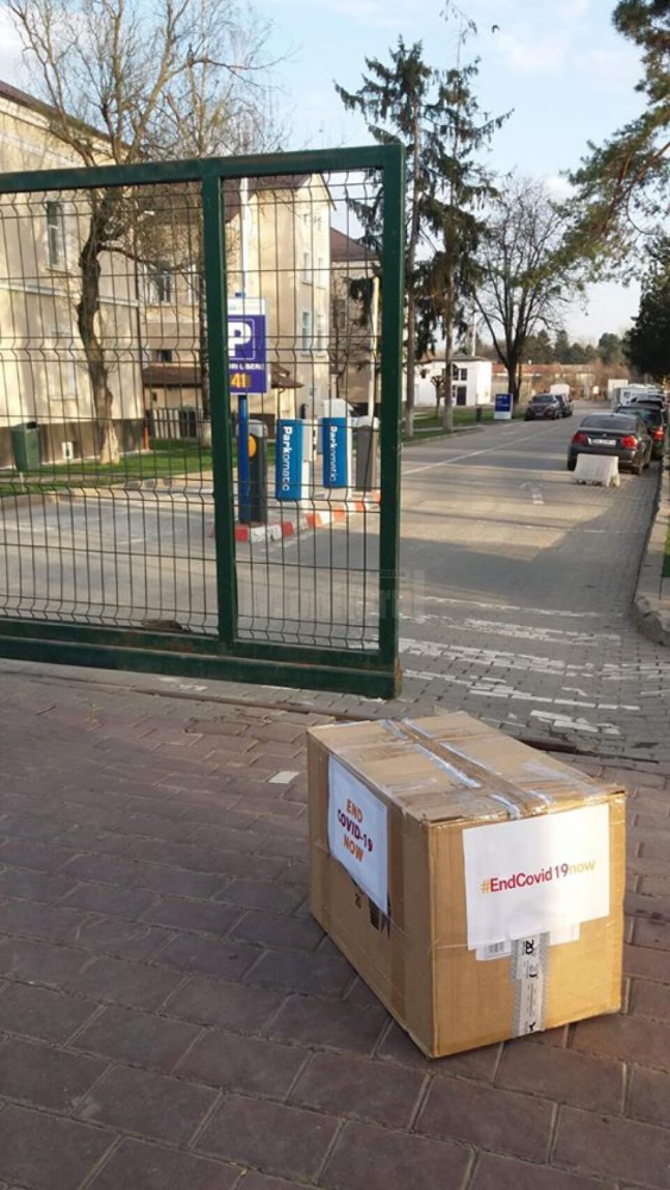 Viziere livrate catre Sectia de Boli Infectioase a Spitalului Judetean Suceava