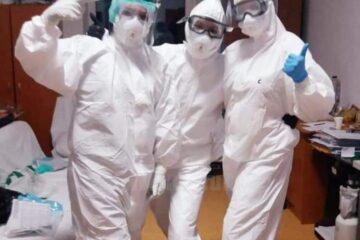 ISU Suceava distribuie 2.360 de combinezoane de protecție la spitalele din județ, Ambulanță și DSP