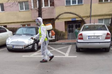 Acțiuni de dezinfecție în aproape 2000 de scări de bloc din Suceava, începând de astăzi