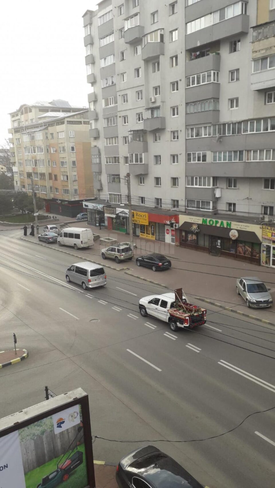 Procesiunea cu Moastele Sf. Ioan cel Nou pe strazile Sucevei