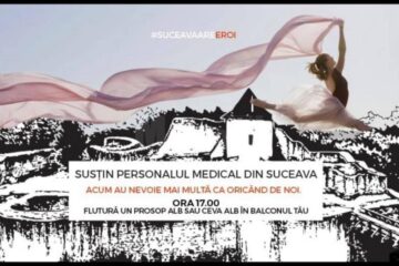 Mesaj de solidaritate: ”Rugăm tot Orașul Suceava să scoată un prosop alb pe geamul locuinței!”