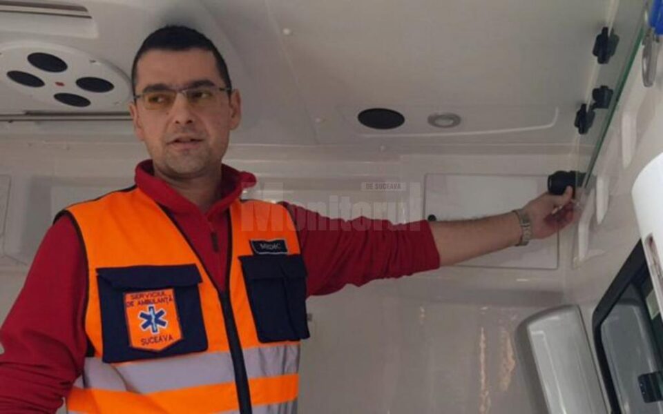 Dr. Adrian Săraru, purtătorul de cuvânt al Serviciului de Ambulanță