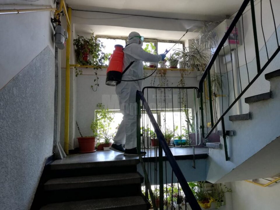 Acțiuni de dezinfecție totală la nivelul municipiului Suceava