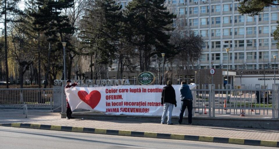 Gest de solidatitate cu Spitalul Suceava
