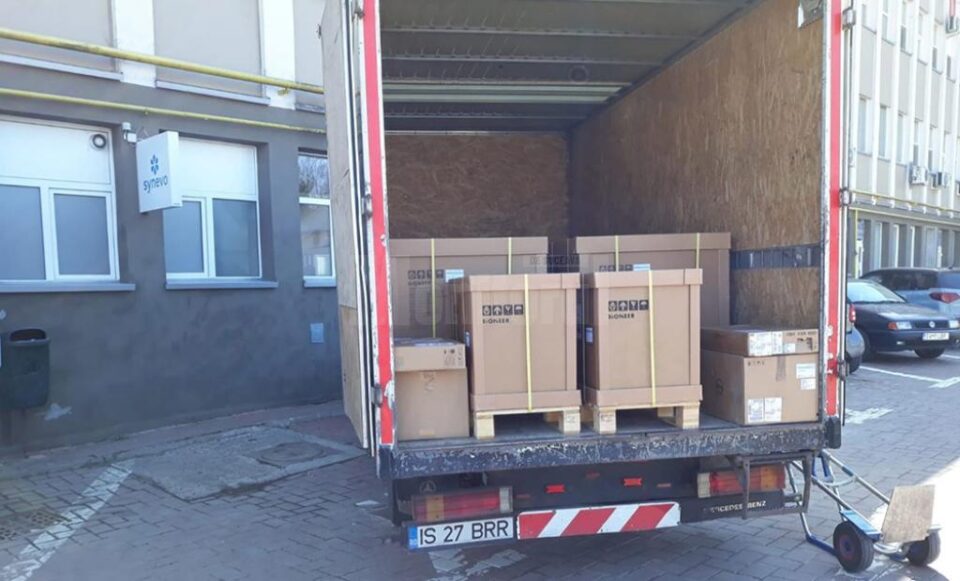 Aparatul de testare pentru coronavirus, cumpărat de Primăria Suceava, a ajuns la spital