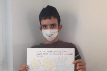 Elevii de la Drăgușeni sunt alături de Spitalul Județean