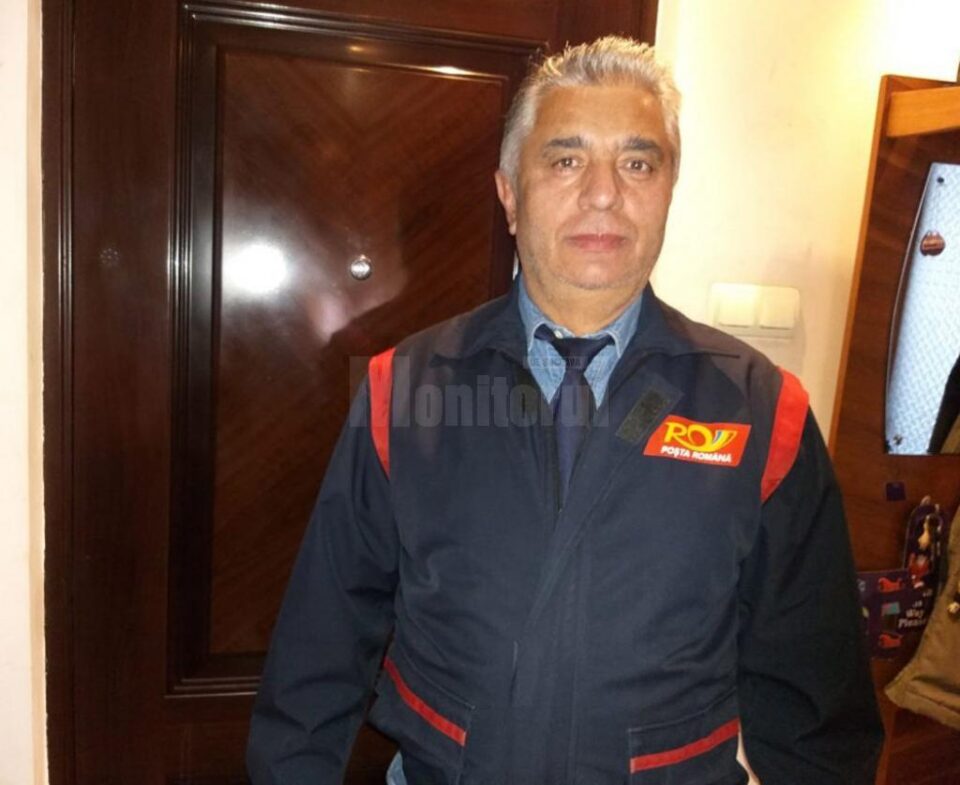 Mihai Budeanu este poștaș de-o viață, în cel mai mare cartier al Sucevei, Burdujeni