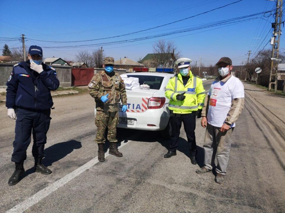 Zilnic, masă de prânz pentru polițiști, jandarmi și militari, de la Fundația Umanitară Nord 2001/Sânge pentru România