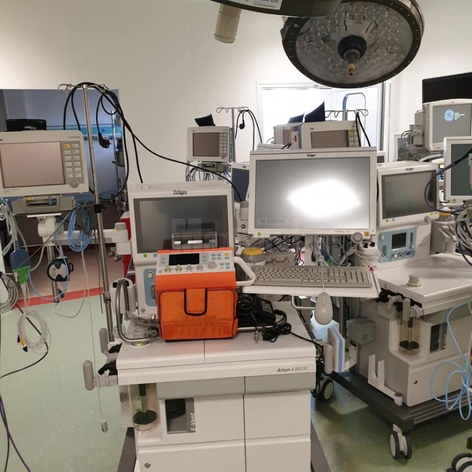 Stații complete de monitorizare avansată a pacientului, instalate de Dragos Vicoveanu în ATI Suceava